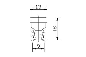  J 三段多段真空吸盘
