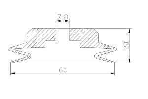 真空吸盘PJ系列  双层式薄唇吸盘