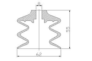 真空吸盘PC系列  三层式吸盘