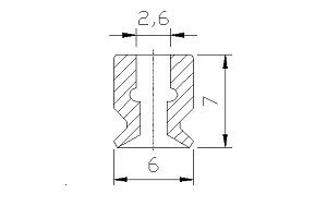 VP R 标准型单层真空吸盘 