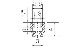 VP RM 单层微型真空吸盘 