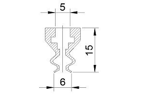 VP LB 双层真空吸盘 