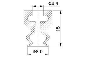 VP LB 双层真空吸盘 