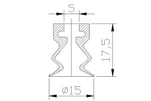VP LB 双层真空吸盘 