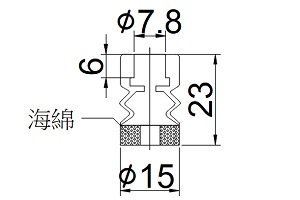 真空吸盘海绵系列