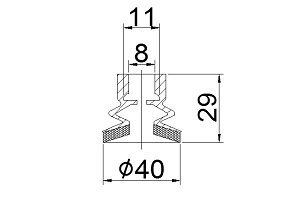 真空吸盘海绵系列