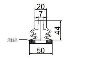 真空吸盘海绵系列