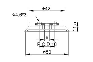 H 高荷重真空吸盘