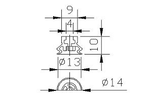 B 风琴型真空吸盘