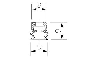 MB 风琴型真空吸盘